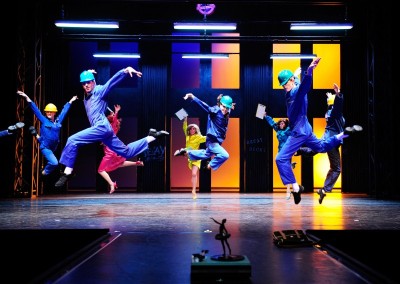 Flashdance im Ensemble / Theater Chemnitz; Foto: Dieter Wuschanski